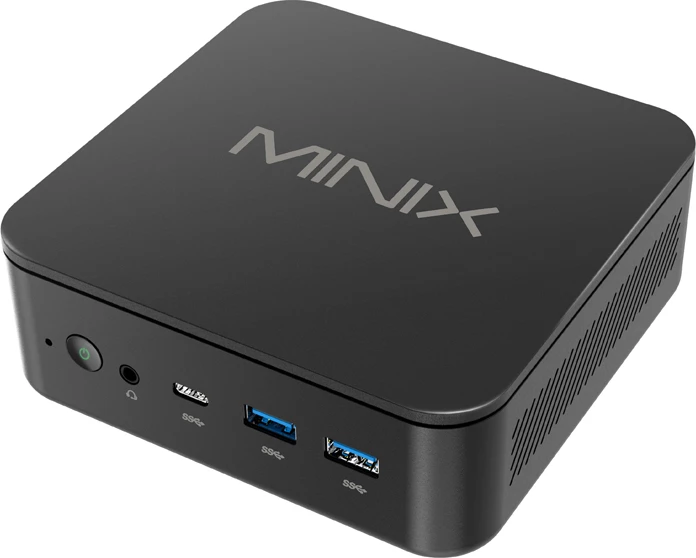 Mini kompjuter Minix NR660 Ryzen 5 6600H 16GB RAM 512GB NVMe SSD Windows 11 Pro, i zi, set me montim VESA