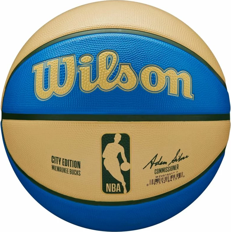 Top basketbolli Wilson, krem dhe blu [Madhësia: 7]