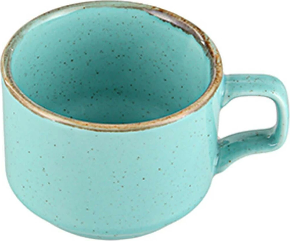 Filxhan i stivueshëm Porland Seasons Laguna 200 ml, kaltër qielli, set 6 copë