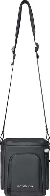 çantë e papërshkueshme nga uji, EcoFlow, TRAIL, 5022704001, me rrip shpatulle dhe xhep aksesorësh, për stacione portative energjie, e zezë