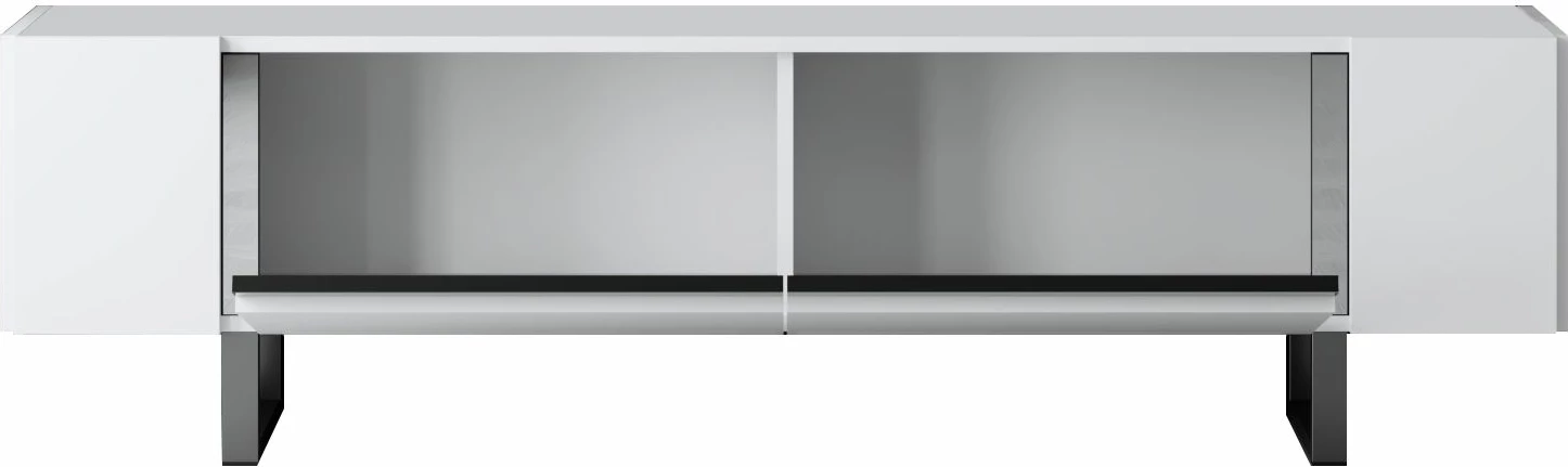 Komodë TV Hanah Home, Yildiz, e bardhë dhe argjendtë