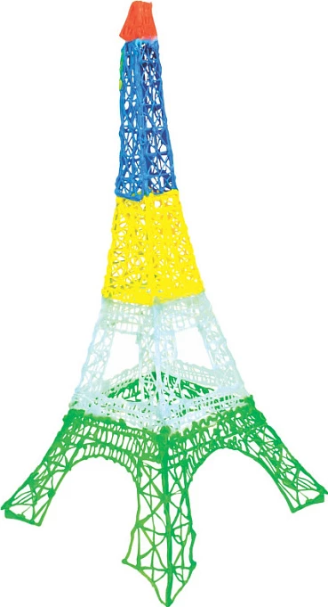 Refilla ECO plastike për laps 3D 3Doodler Start, 250 copë, 2.5 mm, Fire and Ice