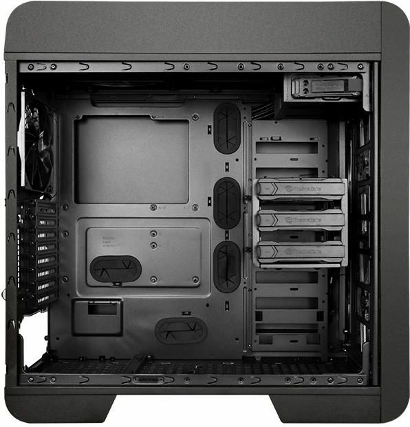 Kasë Thermaltake Core V71 TG Edition CA-1B6-00F1WN-04 Full Tower, Tempered Glass, E-ATX/ATX, e zezë