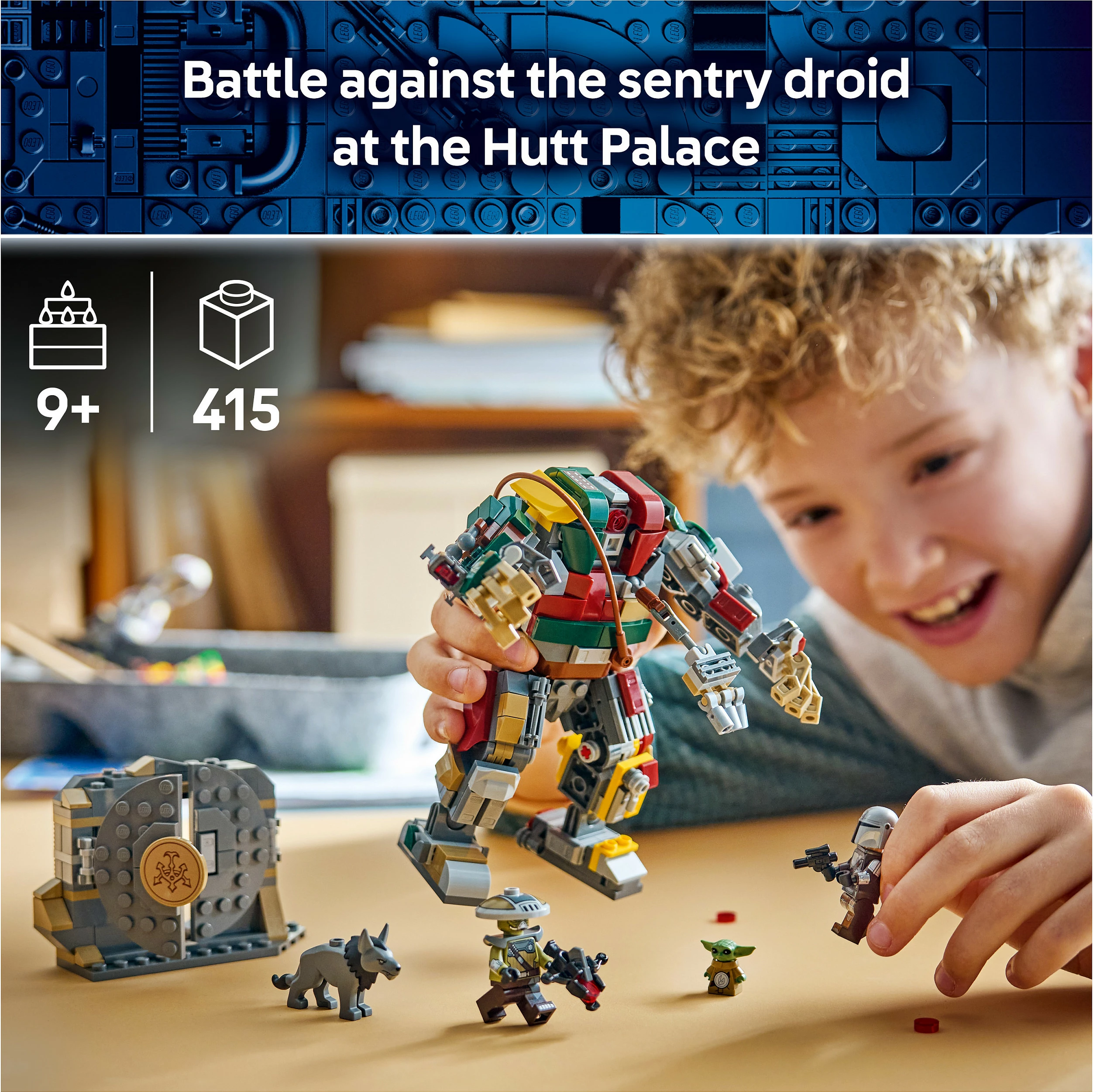 Set ndërtimi LEGO Star Wars 75451 Hutt Palace Showdown, 415 copë, 9+