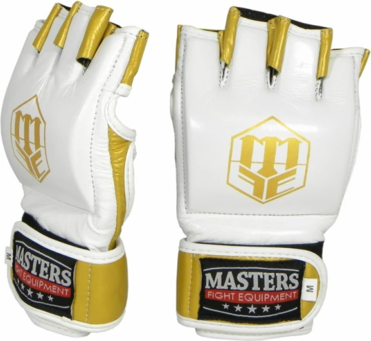 Doreza për MMA Masters, për meshkuj, të bardha me ari [Madhësia: M]