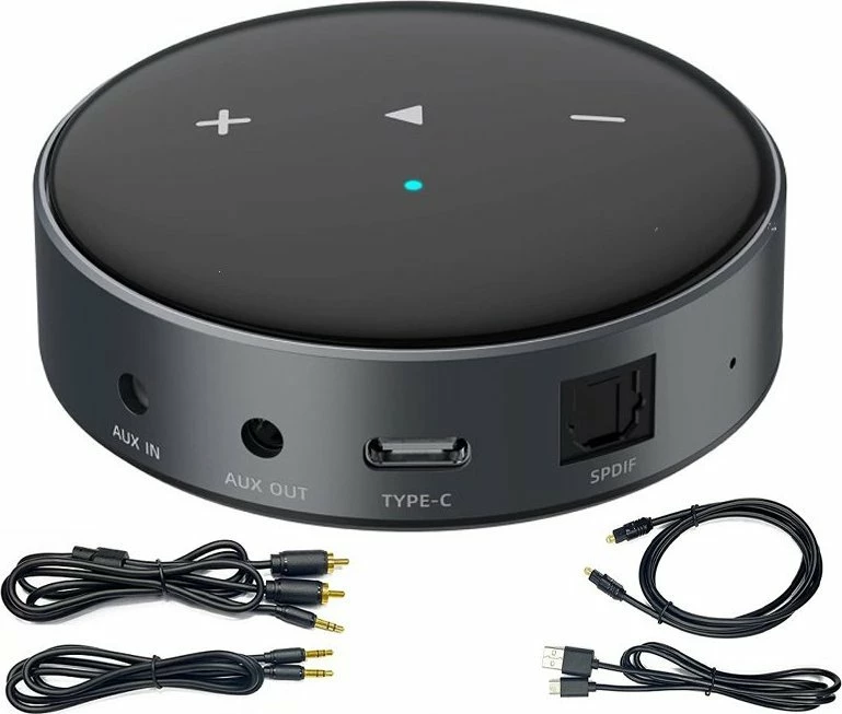 Player streaming rrjeti Arylic WiiM Mini AirPlay 2 Wi-Fi 2.4/5GHz Bluetooth 5.0 DAC Burr-Brown, i zi, set me kabllo