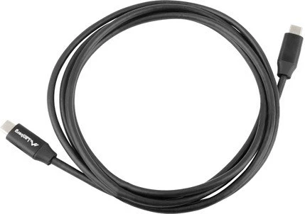 Kabllo Lanberg USB 2.0 USB-C M/M 1.8M QC 4.0, e zezë
