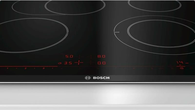 Pllakë qeramike BOSCH PKN675DP1D, e zezë