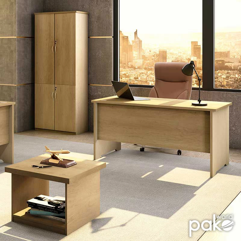 Tavolinë zyre pa sirtarë lëvizës Amazon sonoma 150x75x75