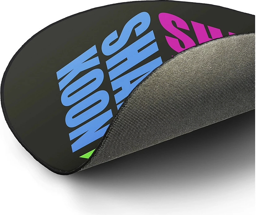 Tapet mbrojtës për karrige Sharkoon SKILLER SFM11 Cube, 1200x1200mm, 5mm, anti-rrëshqitës, Blu/Gjelbër/Rozë