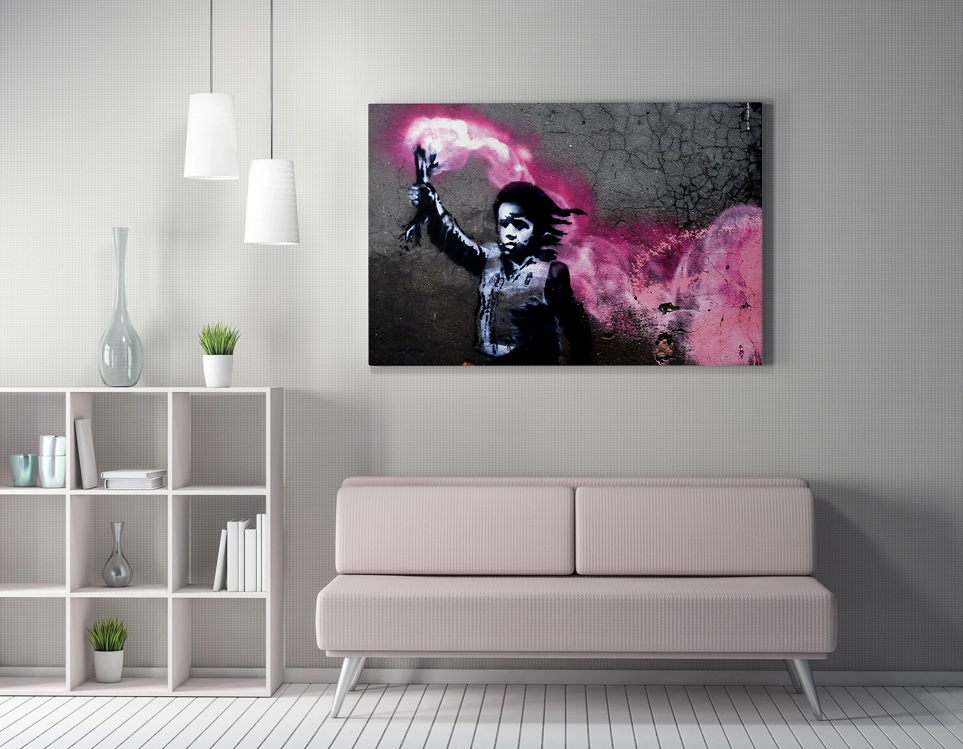 Pikturë dekorative në kanavacë Wallity, WY27, 70x100cm