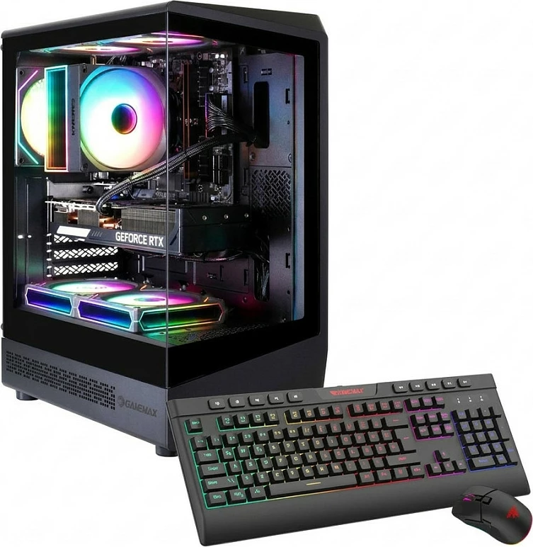 Kompjuter gaming HYRICAN Gamemax Vista COC AB 7816, Ryzen 5 9600X, 16GB RAM, 1TB SSD, GeForce RTX 5060 Ti, Windows 11 Home, i zi