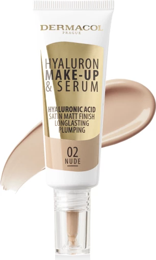 Hyaluron make-up dhe serum, No.02 Nude, 25g