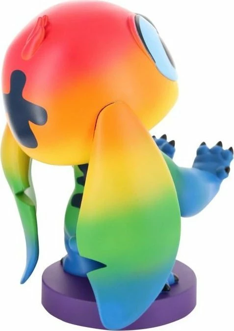 Mbajtës celulari/kontrolleri Cable Guys Disney Lilo & Stitch Rainbow Stitch 20 cm, shumëngjyrësh