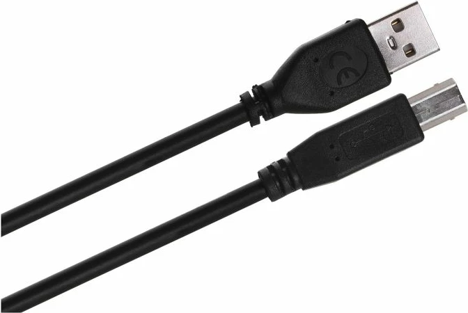 Kabllo Gembird CCF-USB2-AMBM-10, 3m, e zezë