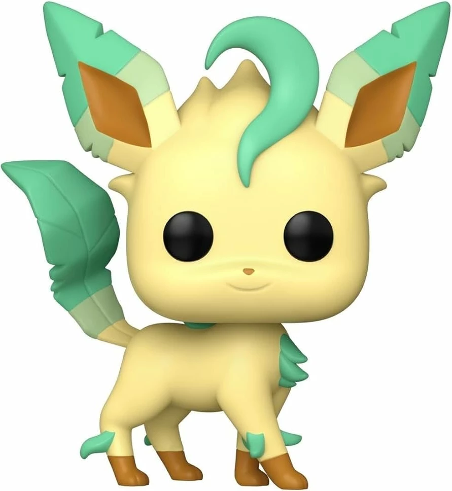Figurinë koleksionuese Funko POP! Games Pokémon Leafeon, vinyl, jeshile/krem