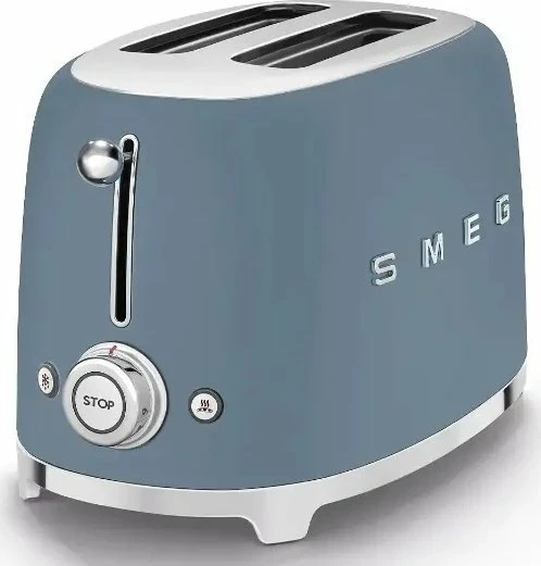 Toster Smeg TSF01SBMEU 950W 2-feta 6-nivele pjekje, Storm Blue