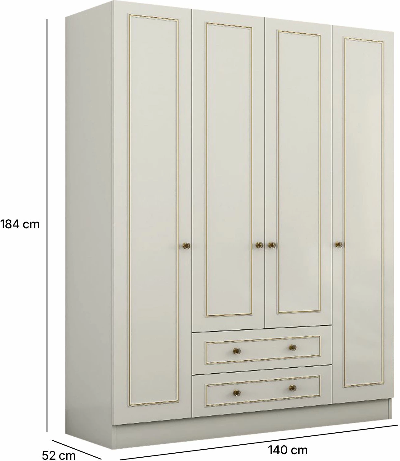 Set dhome për të rinj Skye Decor, ngjyrë e bardhë mat, Rb-081