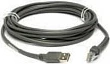 Kabëll të dhënash USB Zebra, 4.57 m, i zi