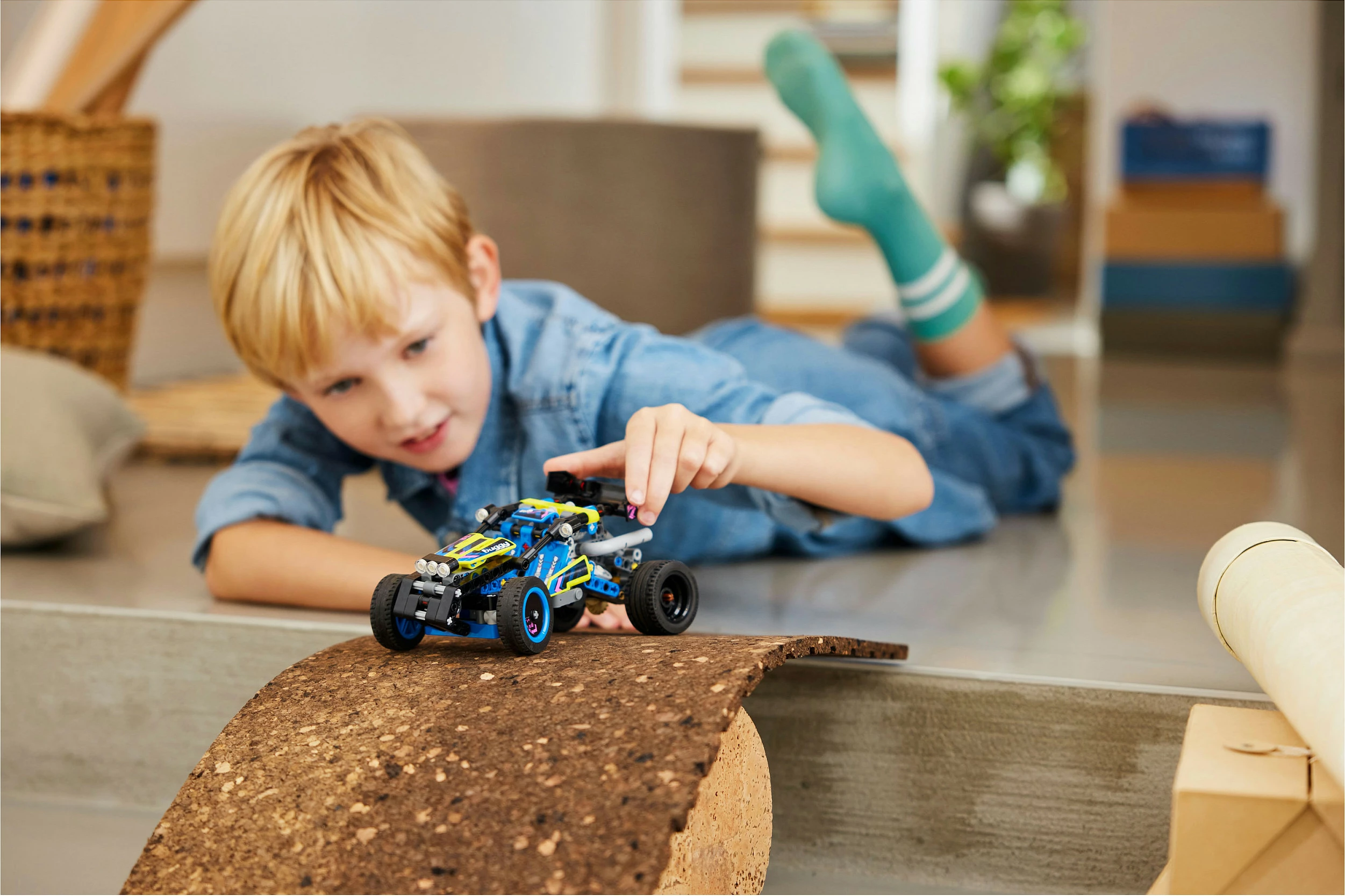 Set ndërtimi LEGO Technic 42164 Offroad Rennbuggy, 219 pjesë, multikolor