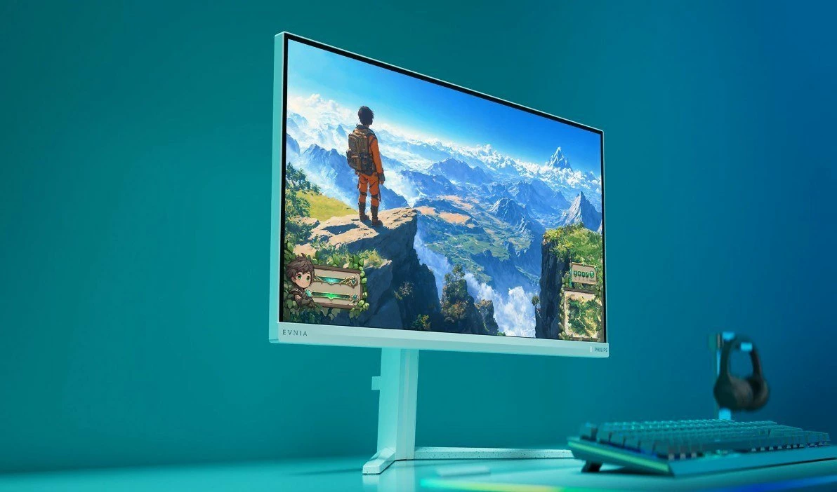 Monitor gaming Philips Evnia 27M2N3501PA/00 27\" IPS WQHD 240Hz 0.3ms HDR Adaptive-Sync i bardhë