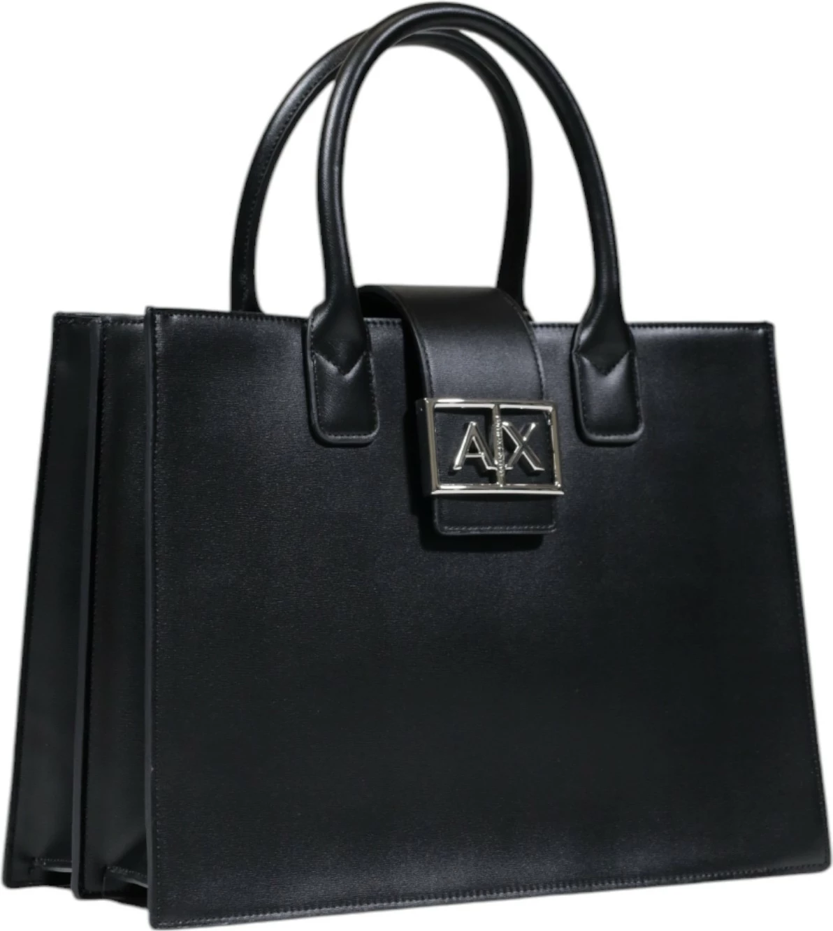 Çantë shopper Armani Exchange XW000305 AF12039 për femra, e zezë
