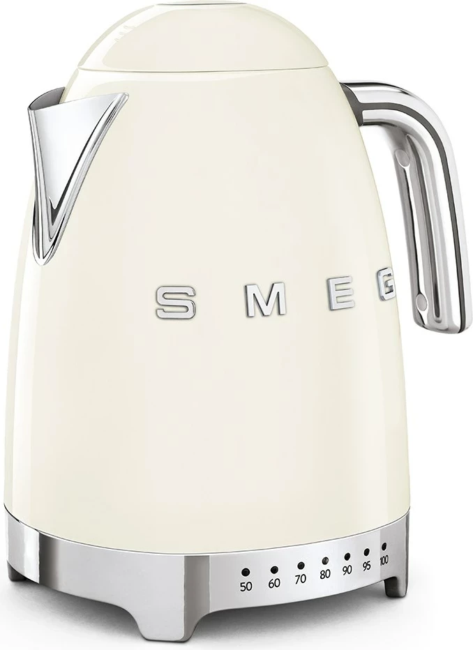 Ibrik elektrik SMEG KLF04CREU, 1.7L, krem