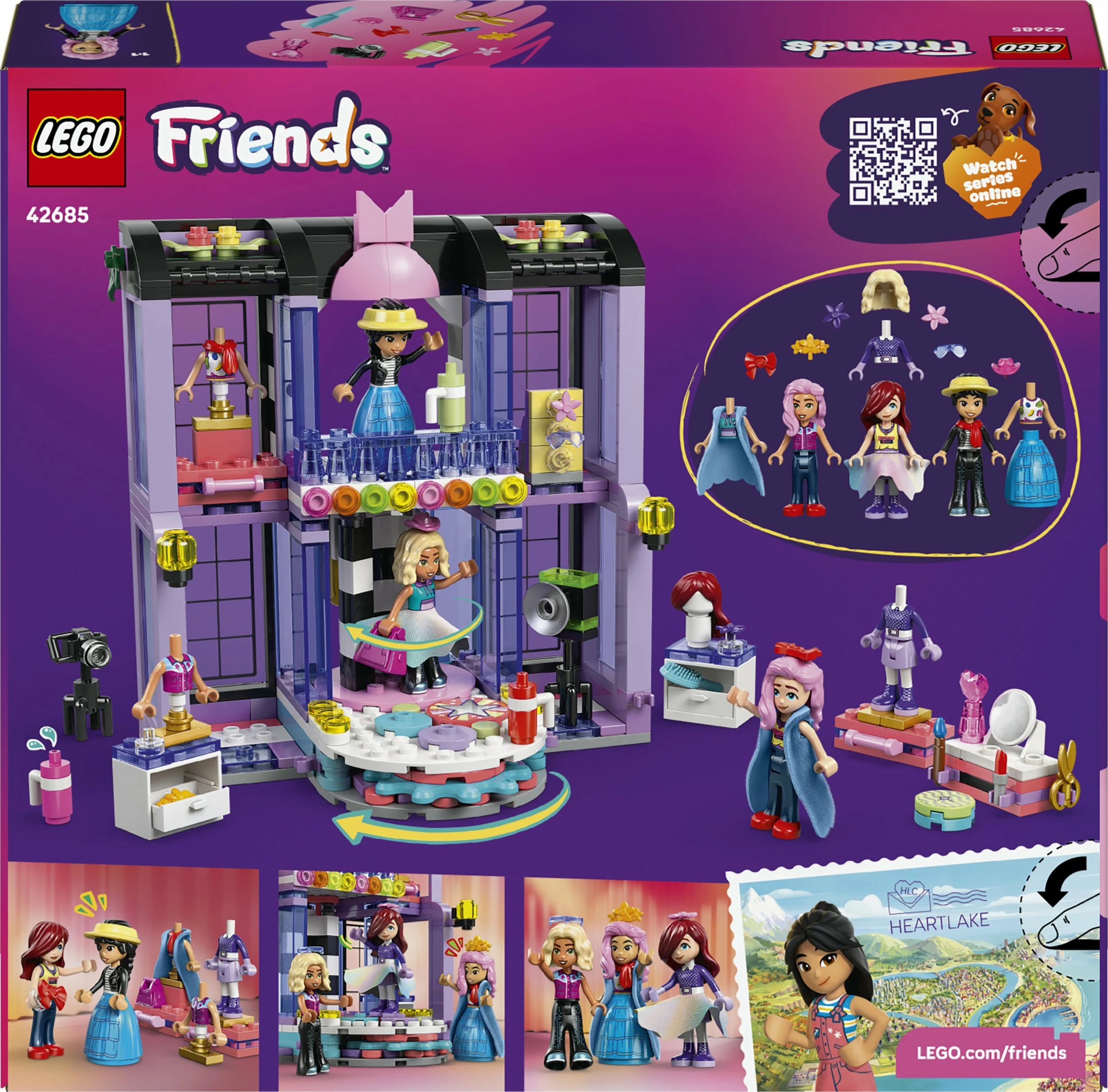 Set LEGO Friends Heartlake City Fashion Show 42685, 410 copë