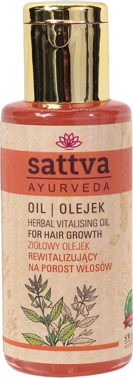 Vaj për flokë për femra Sattva Herbal Vitalising Hair 100ml