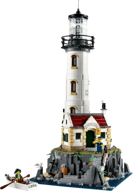 Set ndërtimi, LEGO, Ideas 21335 Motorized Lighthouse, dritë e motorizuar, 2065 pjesë, 18+
