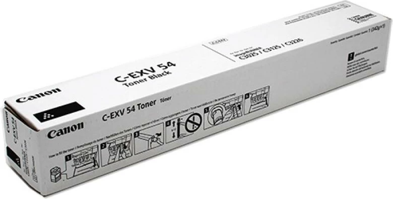 Toner, Canon, C-EXV 54, origjinal, rendiment 5,500–8,800 faqe, e zezë, 1 copë