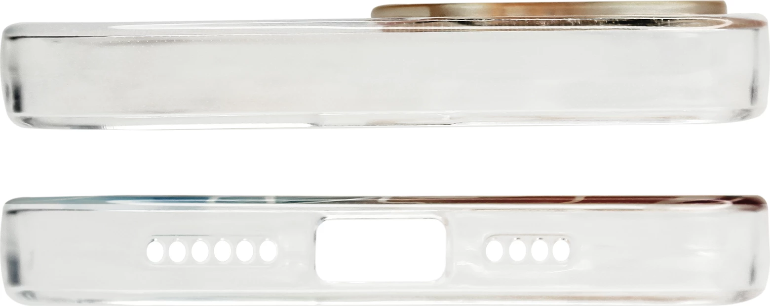 Mbështjellës Hurtel Marble Case për iPhone 13 Pro Max, portokalli