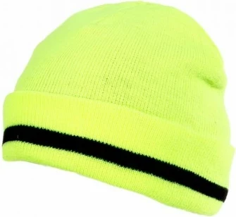 Kape termo LAHTI PRO L1937100, 100% akrilik, astar dopio 160 g/m², 12 copë, e verdhë neon