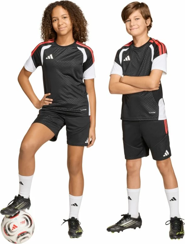 Shorce për fëmijë adidas, të zeza [Madhësia: 164 cm]