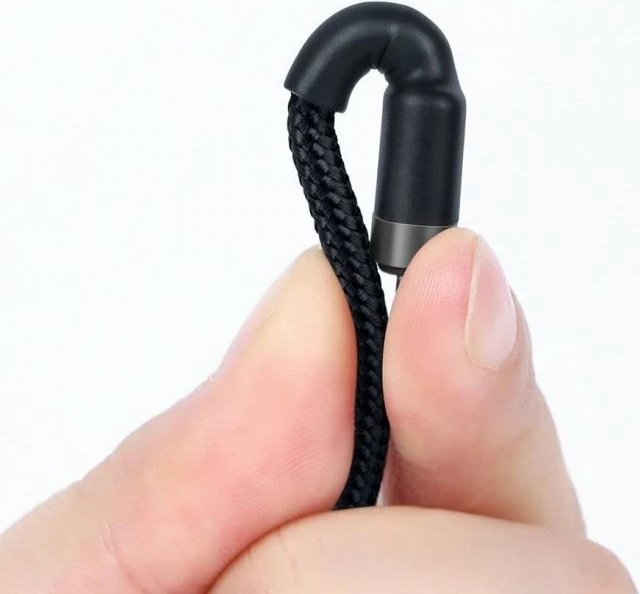 Kabl data Baseus Catklf-HG1 Type-C në Type-C 60W 2m, e zezë