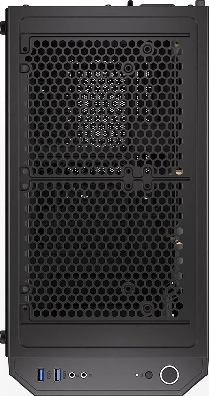 Kasë Endorfy Signum 300 Core EY2A004 Midi Tower ATX/Micro-ATX/Mini-ITX, xham i temperuar, pa PSU, e zezë