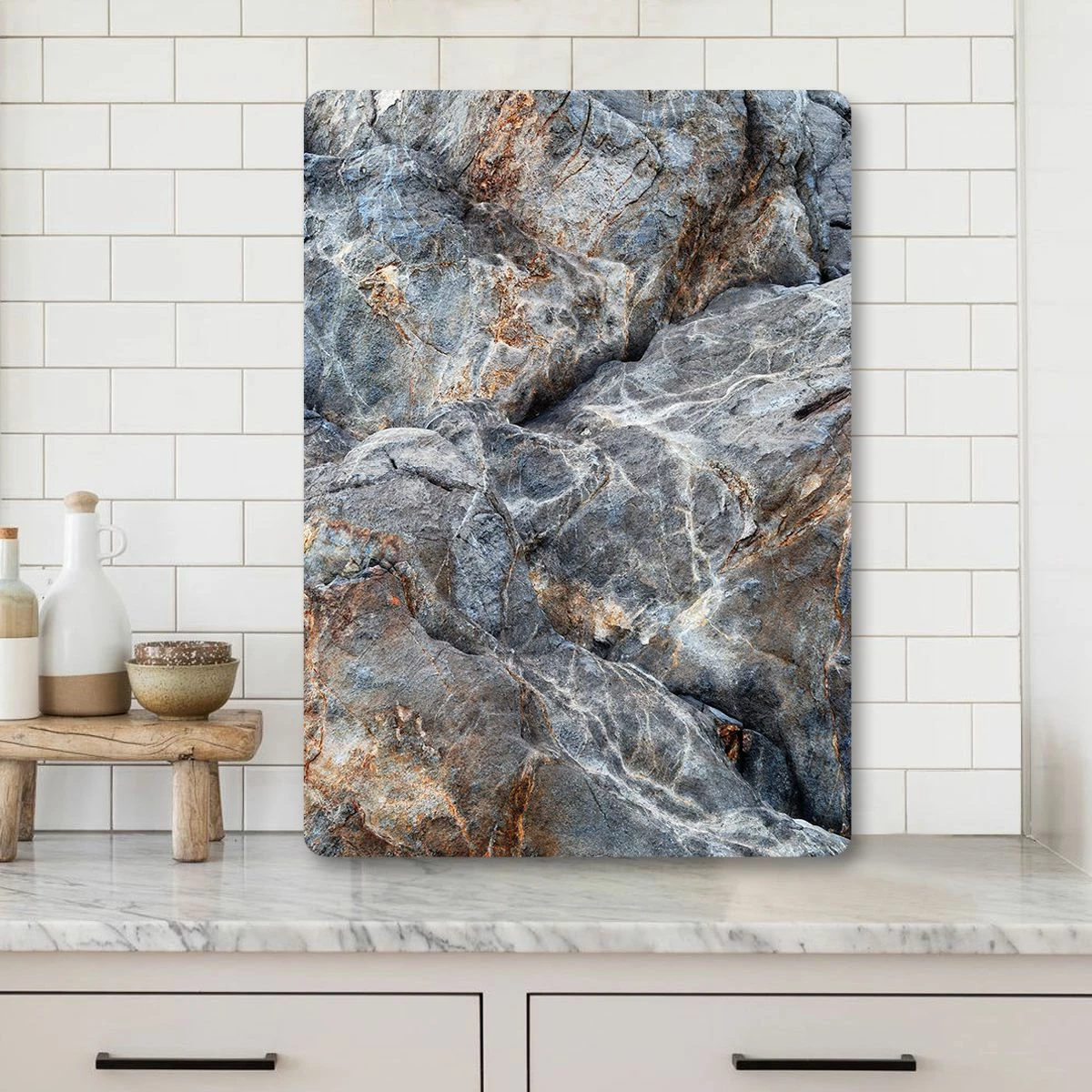 Dërrasë prerëse Hermia, qelq i temperuar, shumëngjyrëshe, Ckt106 - 3040, 30x40cm