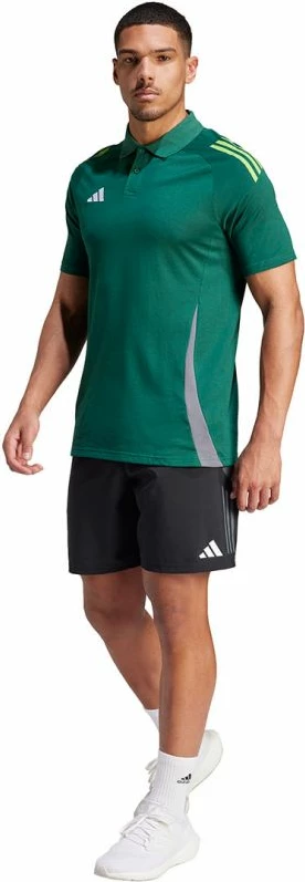 Maicë polo për meshkuj adidas Tiro 24, e gjelbër