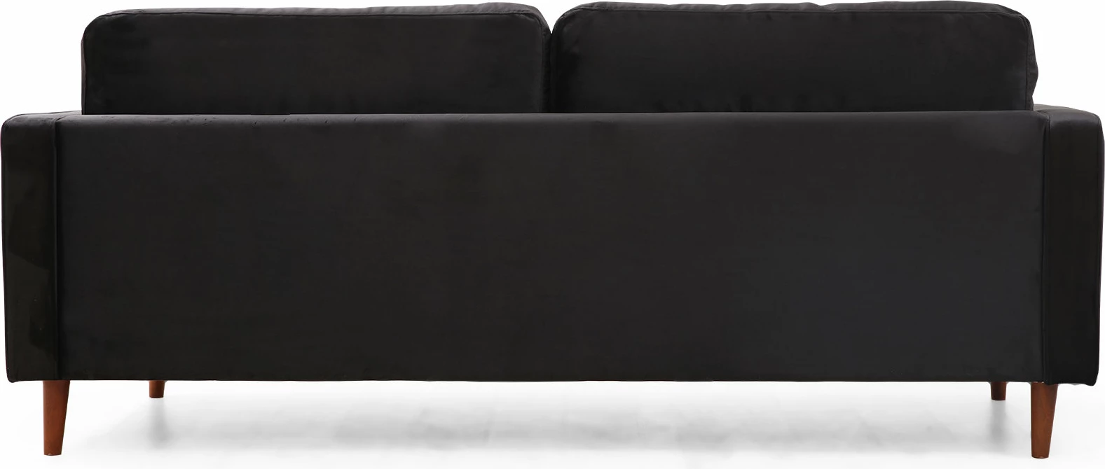 Divan treshe Atelier del Sofa, ngjyrë e zezë, Rome