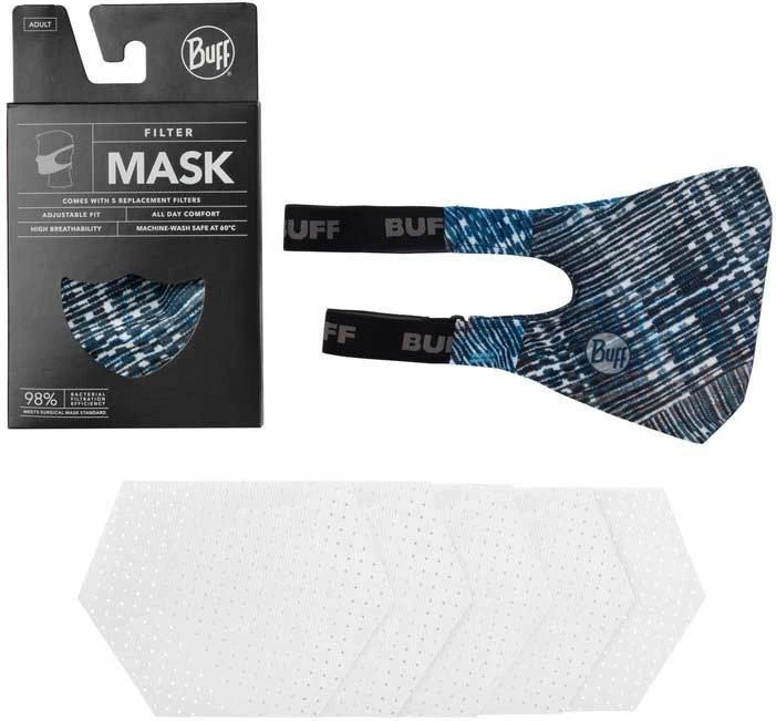 Maskë filtruese Buff, unisex, azir multi