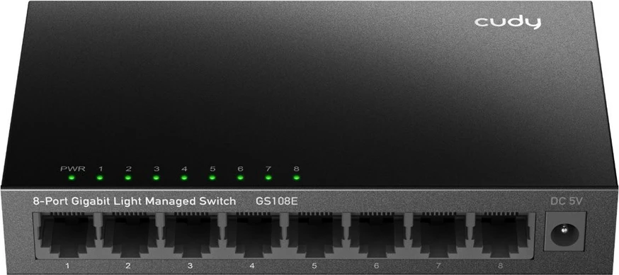 Switch CUDY GS108E, 8 porta, Gigabit, i zi