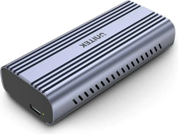 Kuti mbrojtëse për SSD M.2 Unitek, 10 Gps, hiri