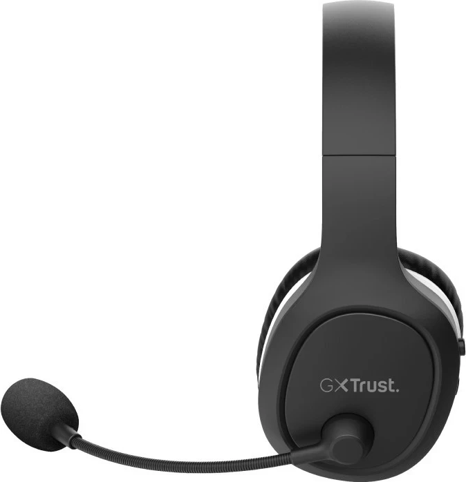 Kufje Trust GXT391 Thian, wireless, për PC dhe PlayStation, bardhë e zi