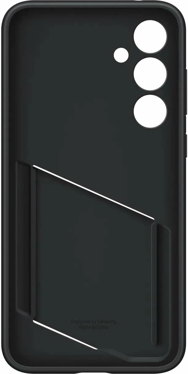 Mbështjellës Samsung Card Slot Case EF-OA356TBEGWW për Galaxy A35, i zi