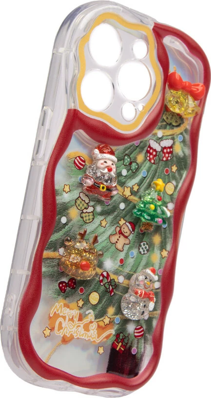 Fotroll për telefon IP14PRO TECH TIME Christmas Edition Cherry Red