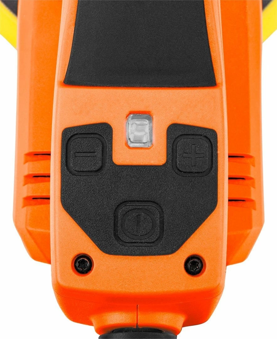 Lëmues orbital Neo Tools 04-721 350W 150mm brushless, set 6 letra zmerile, portokalli/zi