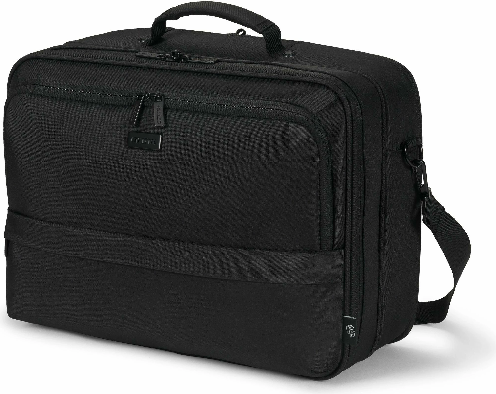 Çantë DICOTA D32032-RPET, 16", rrip shpatullash, e zezë
