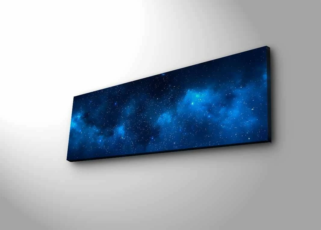 Pikturë dekorative në kanavacë me drita LED, Wallity, 3090NASA-017