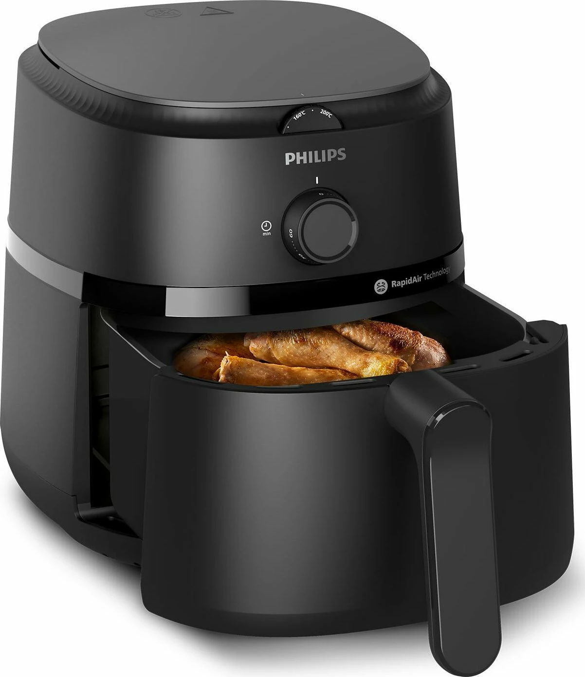 Fritezë me ajër Philips Series 1000 NA120/00, 4.2L, 1500W, e zezë