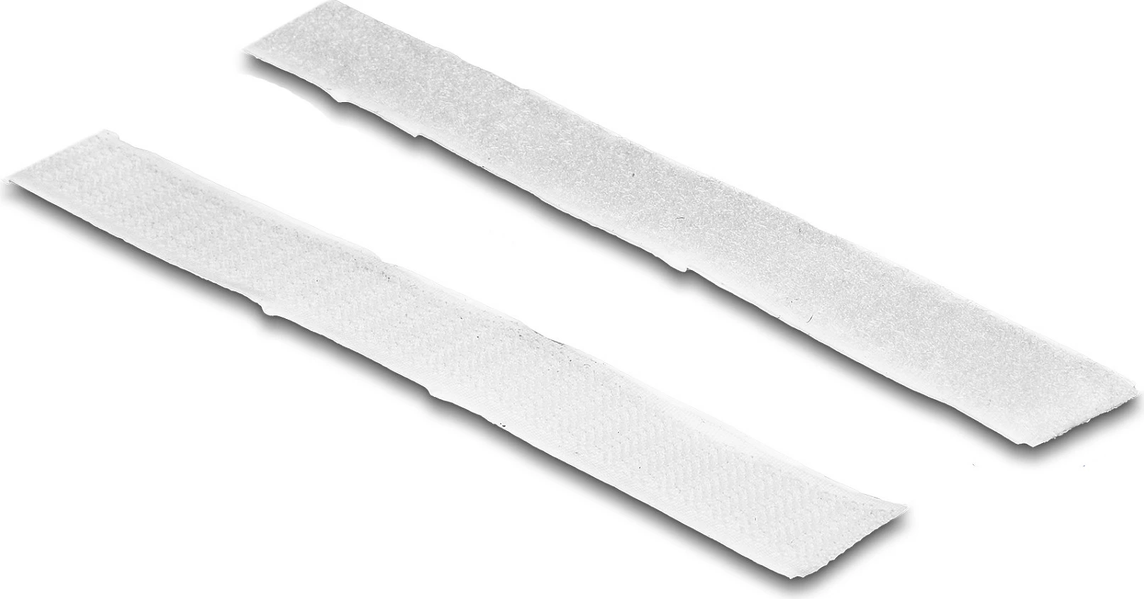 Shirit Velcro vetëngjitës DeLOCK, 5 m x 20 mm, i bardhë